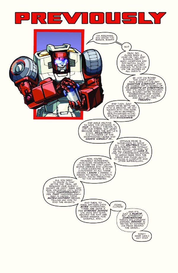 Full Preview Transformers More Than Meets The Eye 29 Comic Book    STAND OFF  (3 of 9)